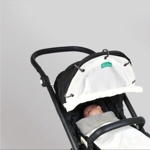 Black and White Stroller Canopy